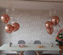 Cargar imagen en el visor de la galería, 2 Bouquet de mesa helio x 6 globos
