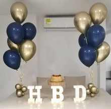 Cargar imagen en el visor de la galería, 2 Bouquet de mesa helio x 6 globos
